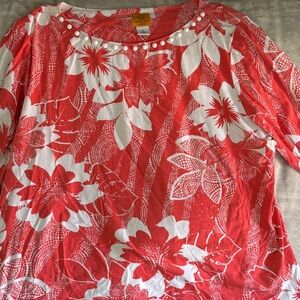 Ruby rd. 2x coral top
